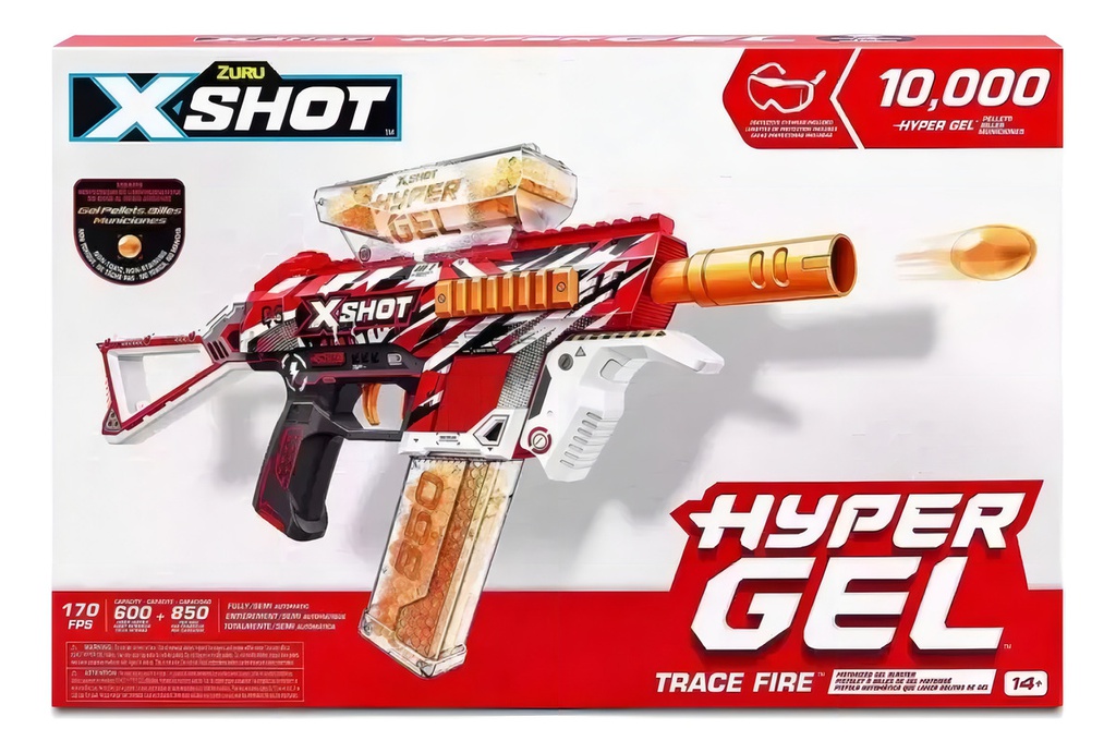 Lanzador De Bolitas De Hidrogel Zuru X-shot Hypergel