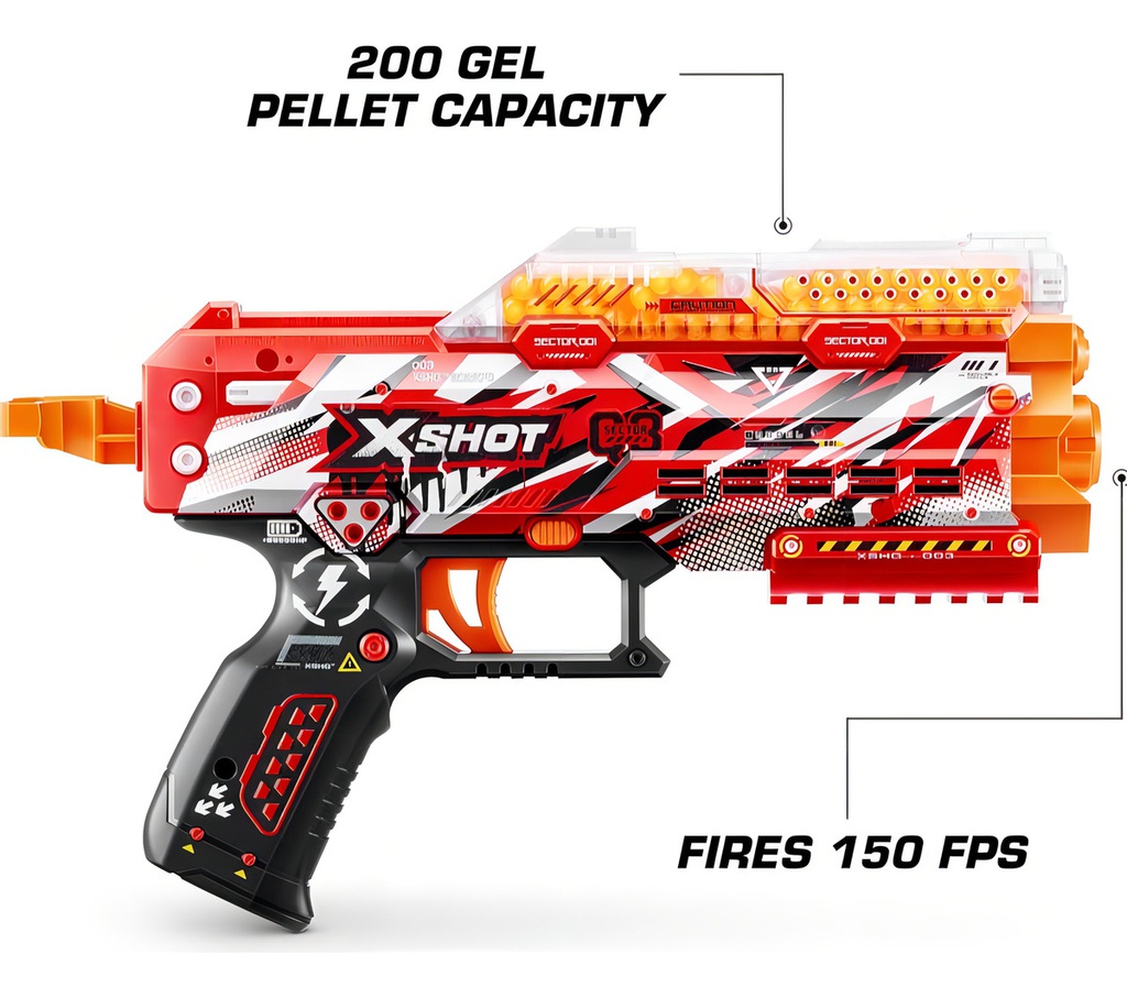 Lanzador De Dardos De Hidrogel X-shot Hypergel Stinger