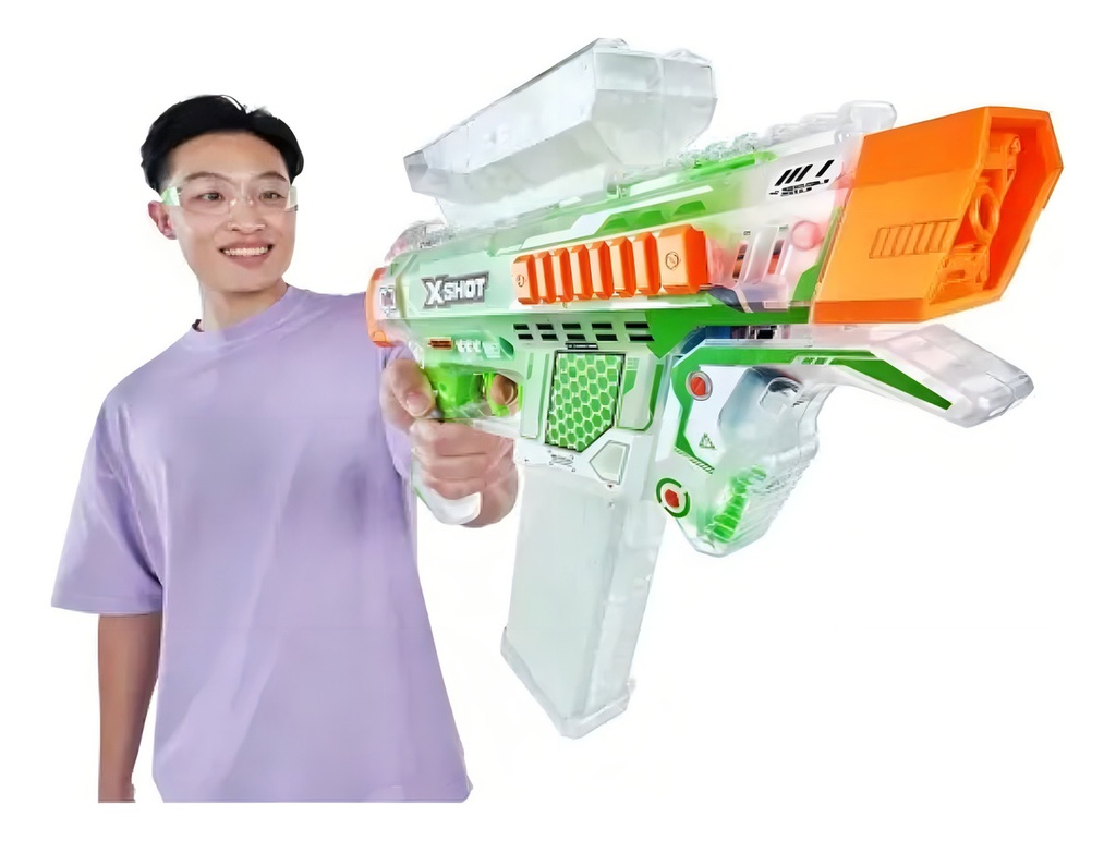Lanzador De Dardos De Hidrogel Que Brillan Zuru X-shot