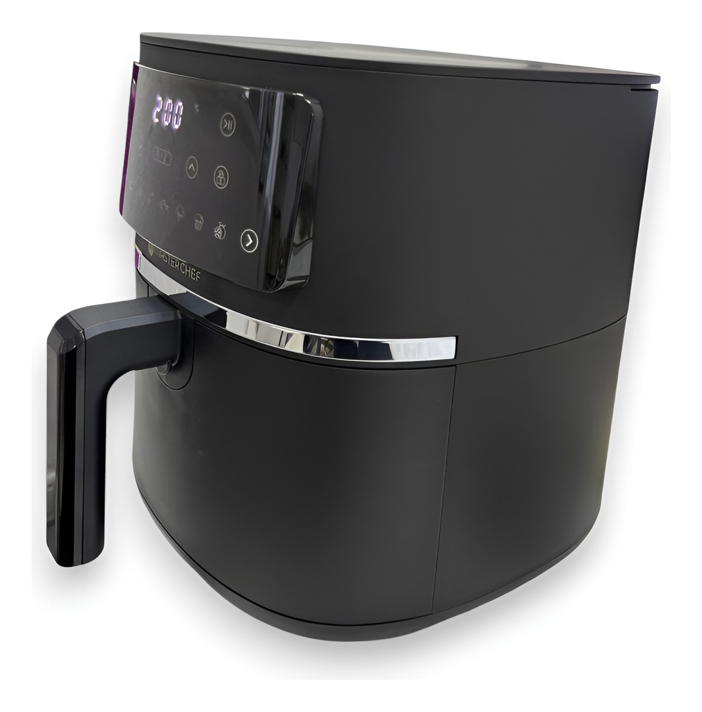 Freidora Sin Aceite Master Chef Mc-af520n 1500w Negra Negro