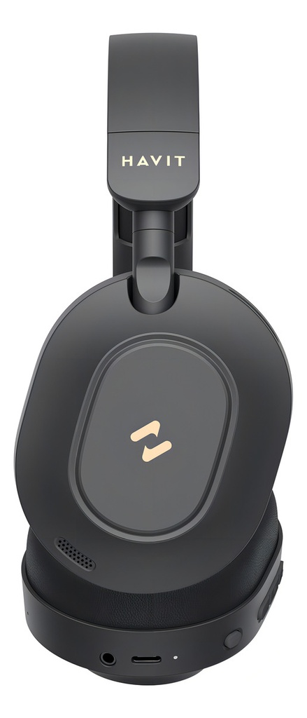 Auriculares Inalámbricos Havit H668bt Bluetooth Gamer Negro Negro