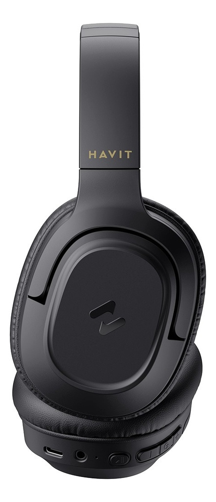 Auricular Havit H612bt Inalamrico Bluetooth Negro Negro