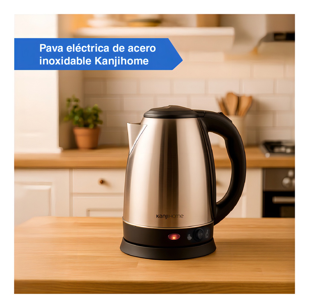 Pava Eléctrica Kanjihome Kjh-pe15002m 1500w 1.8 Mate