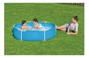 Mi Primer Pileta Estructural Bestway 690lts 152cmx38cm Celeste Liso