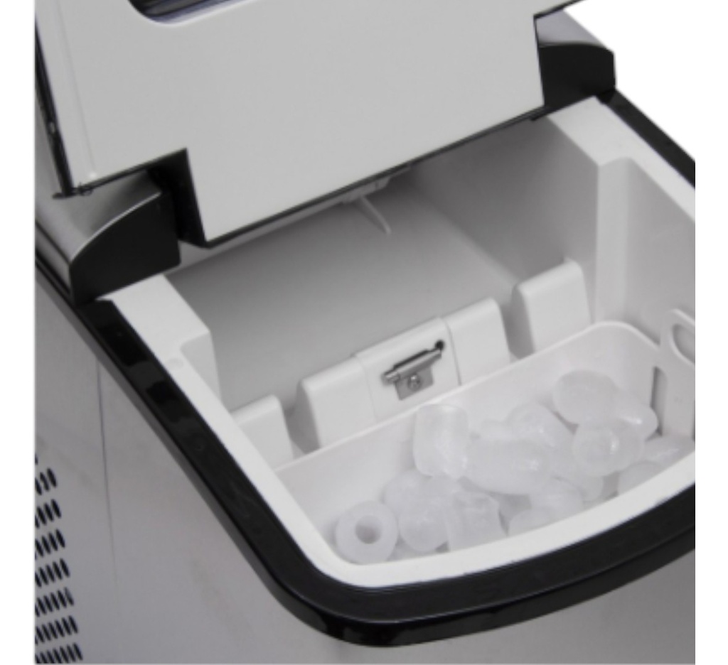 Maquina De Hielo Westinghouse Wh-im0001 Hielera Gris 150w Plateado