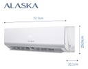 Aire Acondicionado Split Alaska As35wcew 3200w On/off F/c Blanco