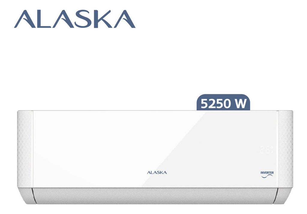 Aire Acondicionado Inverter Alaska Asi52wclw 5250w F/c Blanco