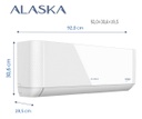 Aire Acondicionado Inverter Alaska Asi52wclw 5250w F/c Blanco