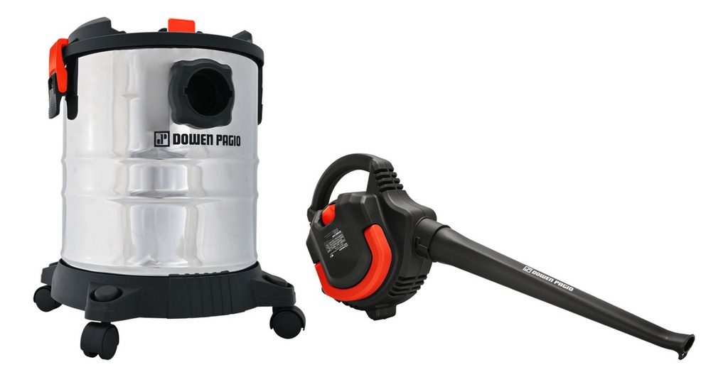 Aspiradora Dowen Pagio Polvo Liquido 25l C Soplador 999463 Plateado