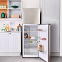 Heladera Inverter Bgh Brt330i1a 338l No Frost Inox Gris