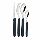 JUEGO DE CUBIERTOS TRAMONTINA X24 23499/021 CARMEL NEGRO