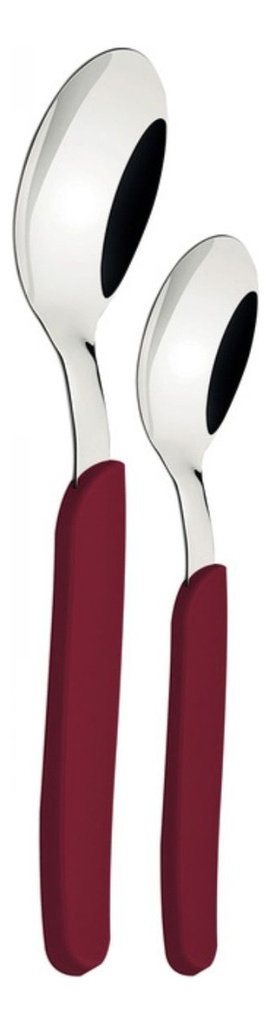 Juego De Cubiertos Tramontina X20 23499/082 Carmel Bordo Bordó