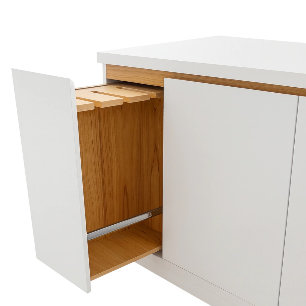 BAHIUT CAON NINA 1.80 MTS BLANCO/PARAISO 1372