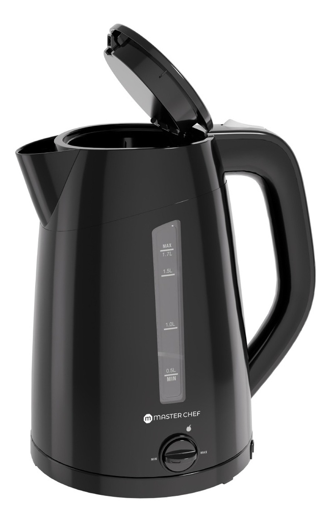 PAVA ELECTRICA MASTER CHEF MC-K3702N 1.7 L NEGRA