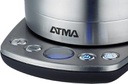 Pava Eléctrica Atma 1.7l Acero Inox Ped2508iap Con Base Gris