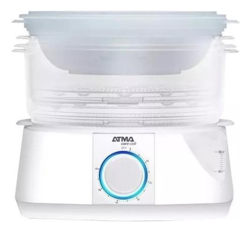 Vaporiera Atma 94va8112p 1.4 L 3 Bandejas 900w Blanco Blanco