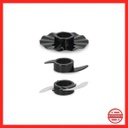 Multiprocesadora Atma Lp8425nap 8 En 1 Con Vaso 650w Negra Negro