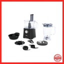 Multiprocesadora Atma Lp8425nap 8 En 1 Con Vaso 650w Negra Negro
