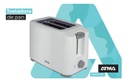 Tostadora Eléctrica Atma  To2180 2 Rebanadas 700w Blanco Blanco