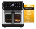 Freidora De Aire Atma Fr258aip 8 Litros Inox 1750w Digital Acero Inoxidable