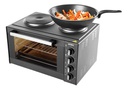 Horno Electrico Atma Hgab3024api 30 Litros Grill Con Anafe Negro