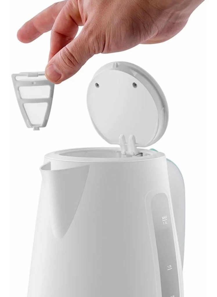 Pava Electrica Atma Pe1821ap 1.7l C/corte Blanca Blanco