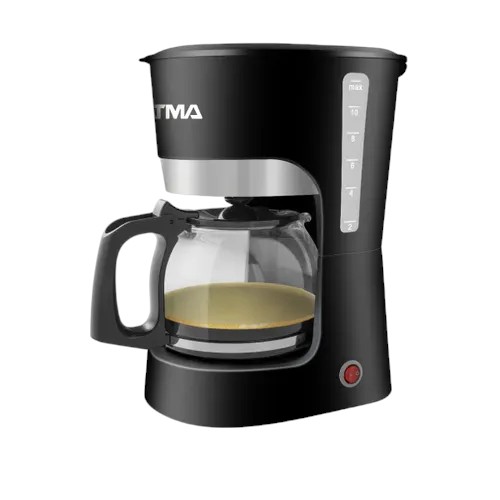 CAFETERA DE FILTRO ATMA CA8143P 1.25L NEGRA