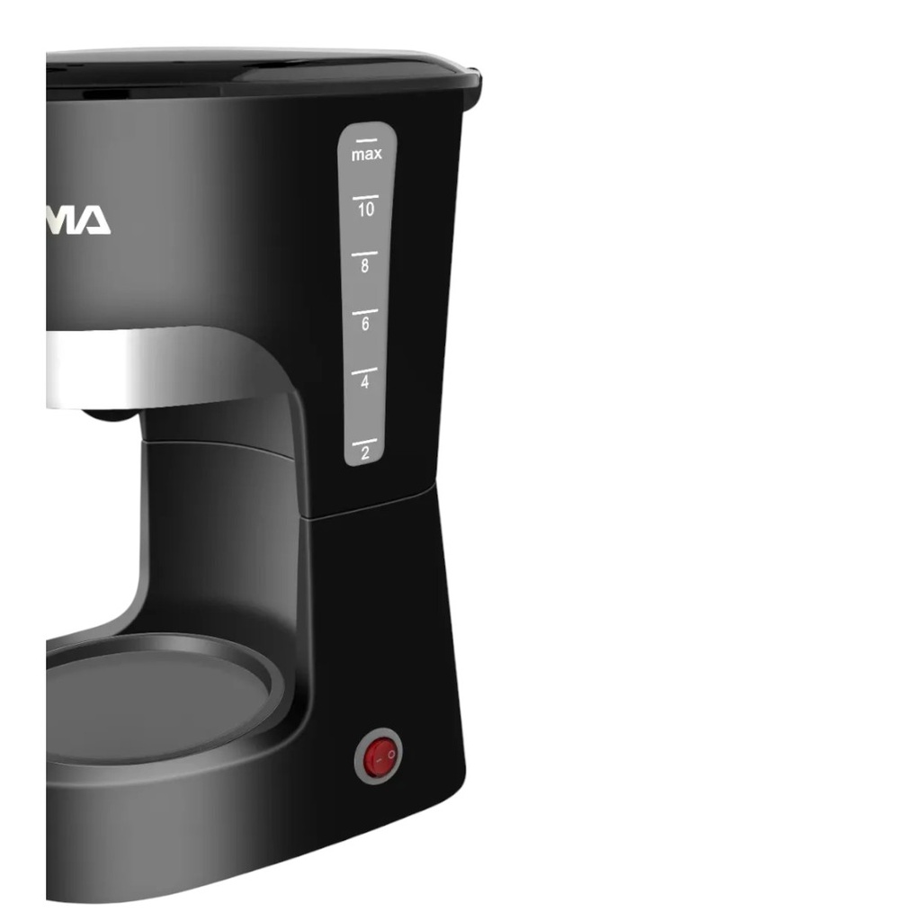 CAFETERA DE FILTRO ATMA CA8143P 1.25L NEGRA
