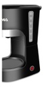 Cafetera De Filtro Atma Ca8143p 1.25l Jarra De Vidrio Negra Negro