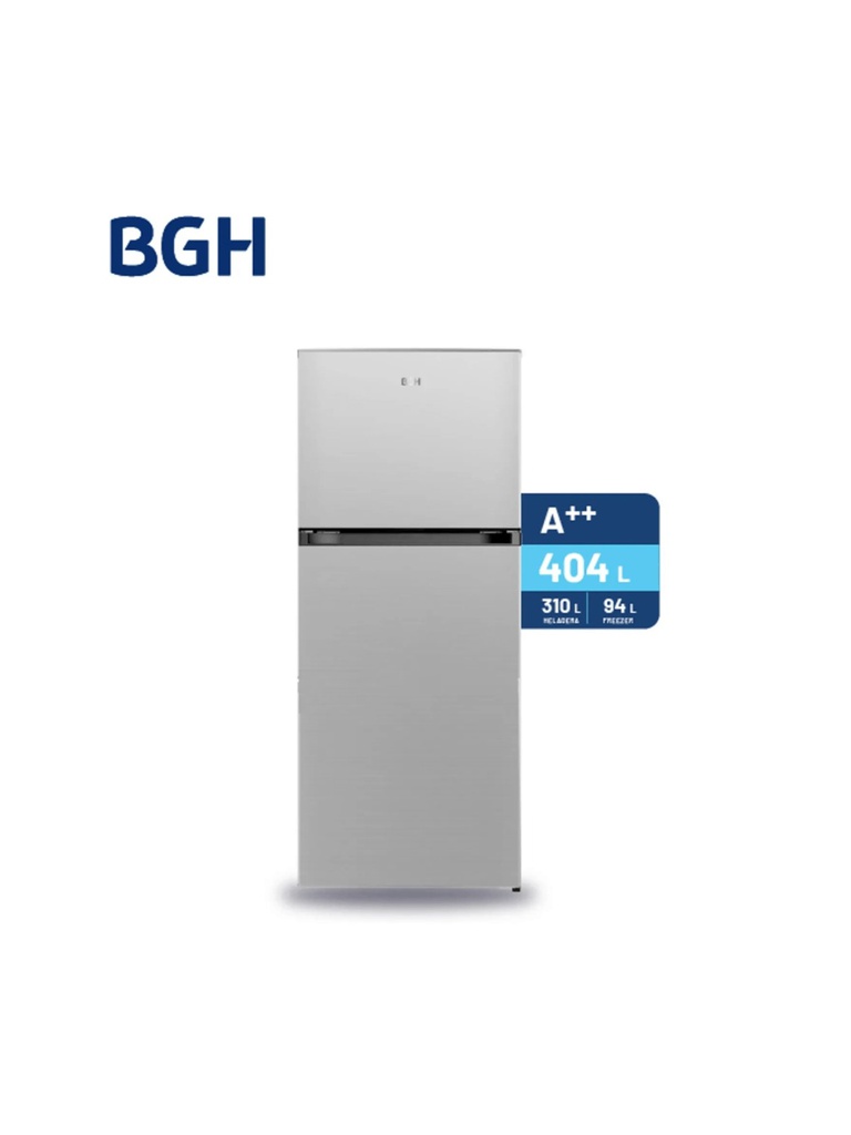 HELADERA BGH BRT405I1A INVERTER 404 LT NO FROST NOX