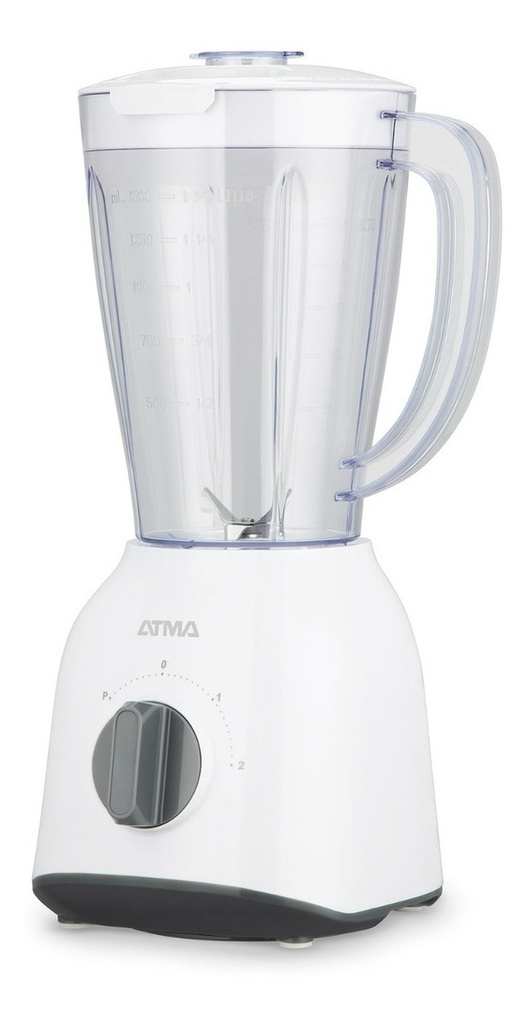 Licuadora Atma Li8446ap Jarra De Plastico 1.5 L 400w Blanco