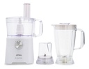 Multiprocesadora Atma Lp8426ap 9 En 1 2 Vel 650w Blanca Blanco