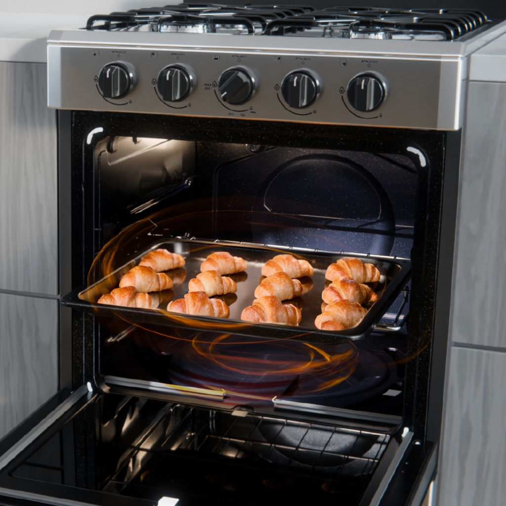 COCINA MULTIGAS DREAN CD5602AI0 56 cm INOX