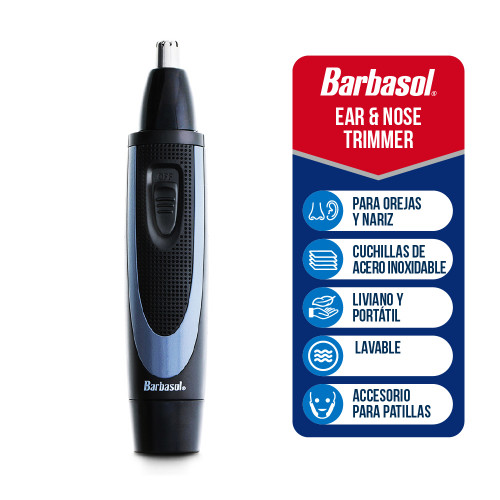 TRIMMER BARBASOL CBT1-3007 NARIZ Y OIDOS