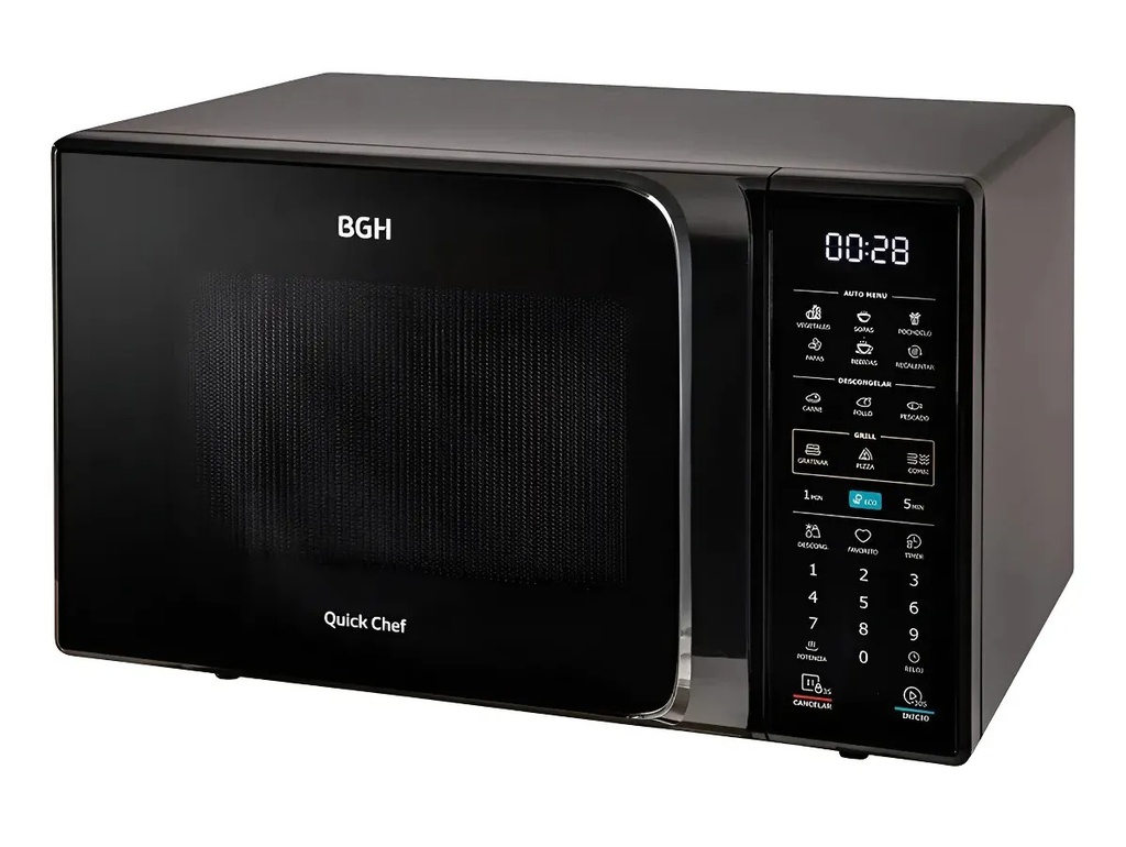 MICROONDAS ATMA WATDGB30UAN DIGITAL 30 LT C/GRILL NEGRO