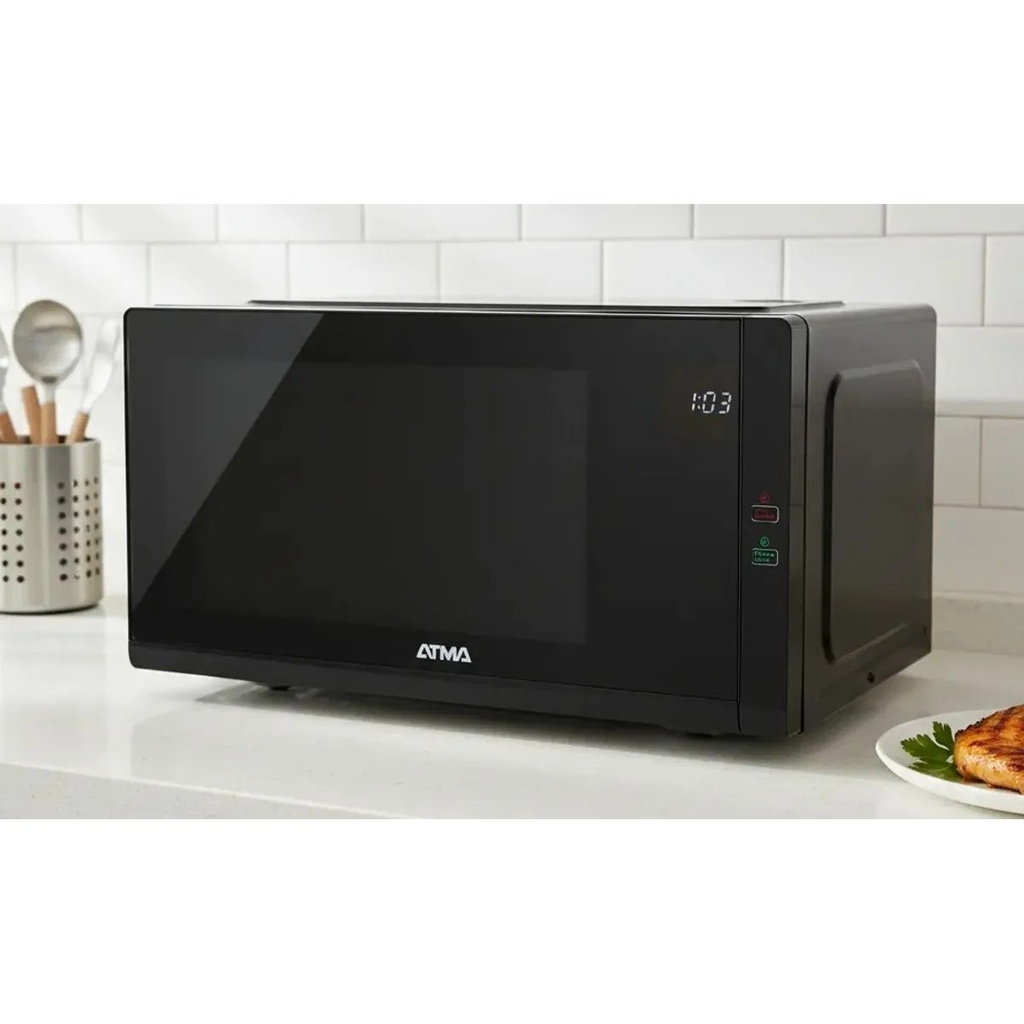 MICROONDAS ATMA WATDGB30UAN DIGITAL 30 LT C/GRILL NEGRO