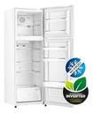Heladera Briket No Frost 268l Freezer Superior 2 Puertas Blanco