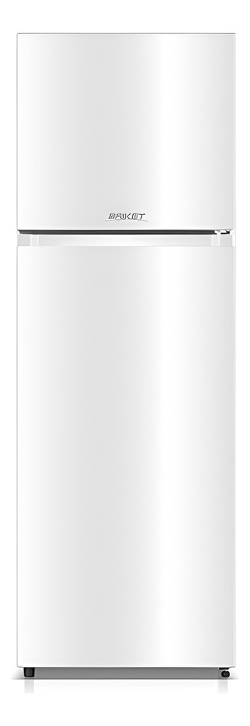 Heladera Briket No Frost 268l Freezer Superior 2 Puertas Blanco