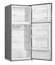 Heladera Briket 420l No Frost Inverter Freezer Superior Plateado