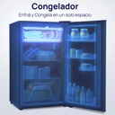 Heladera Bajo Mesada Drean 103l Inoxidable Negra Rdf04lgas0 Inoxidable/negro
