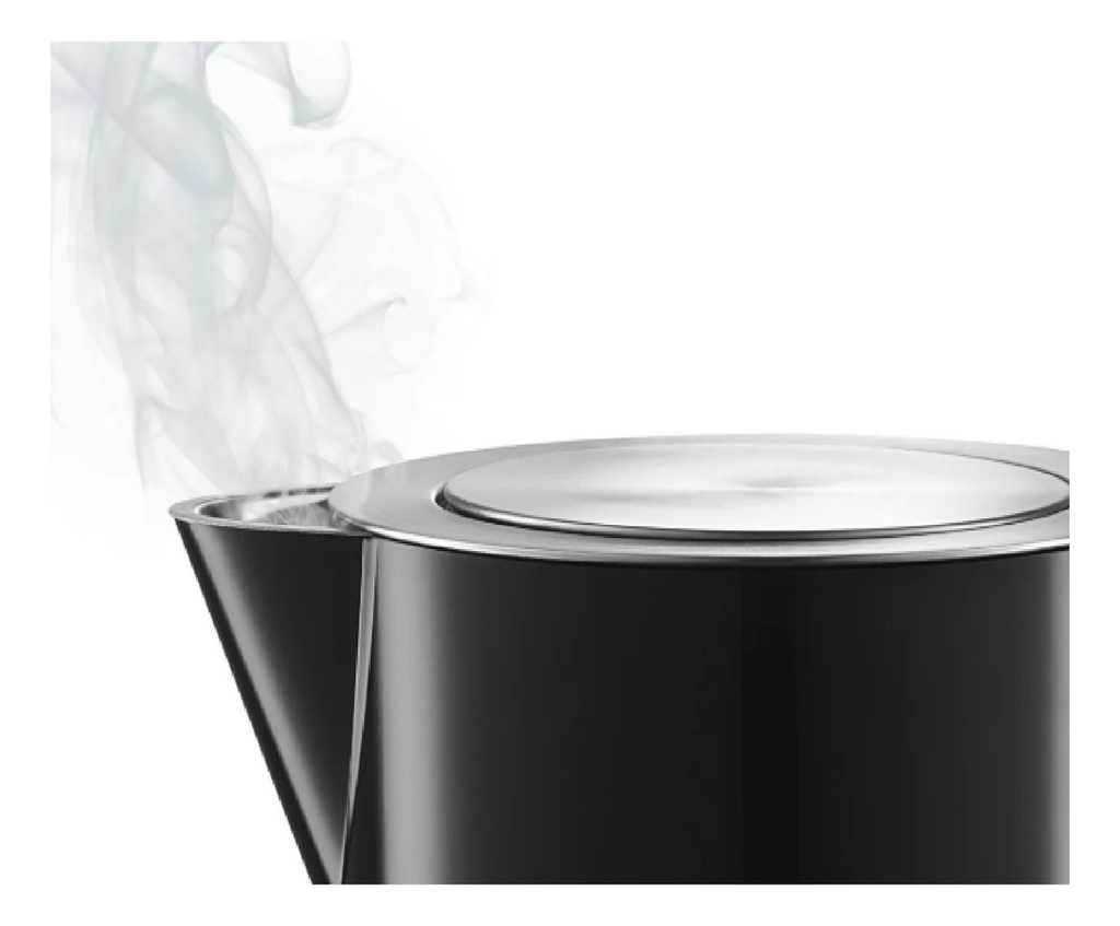 Pava Electrica Bosch Twk7203 1,7 L Ac. Inox. 2200 W Negro