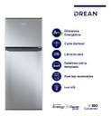 Heladera Ciclica Drean 215 Litros Color Inox Rzd215pvarx0 Gris