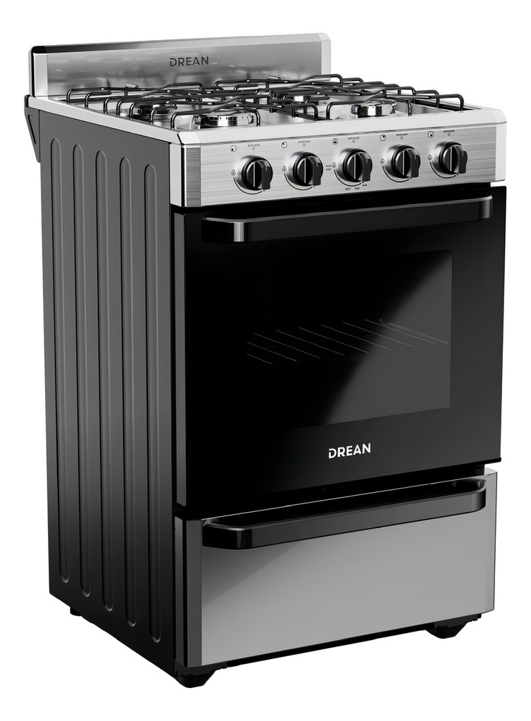 Cocina Multigas 56 Cm Inoxidable Drean Cd5602ai0 Gris Gris