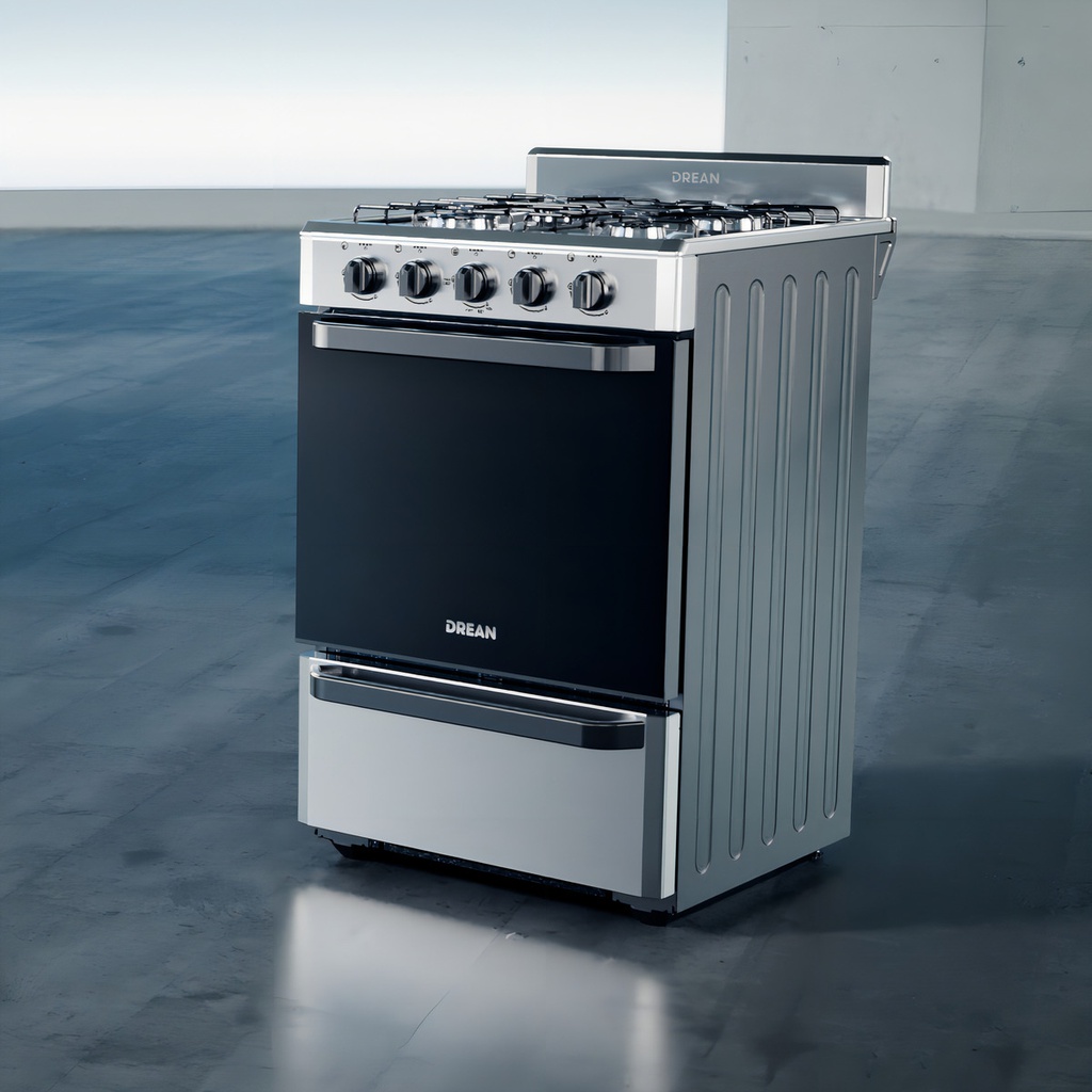 Cocina Multigas 56 Cm Inoxidable Drean Cd5602ai0 Gris Gris