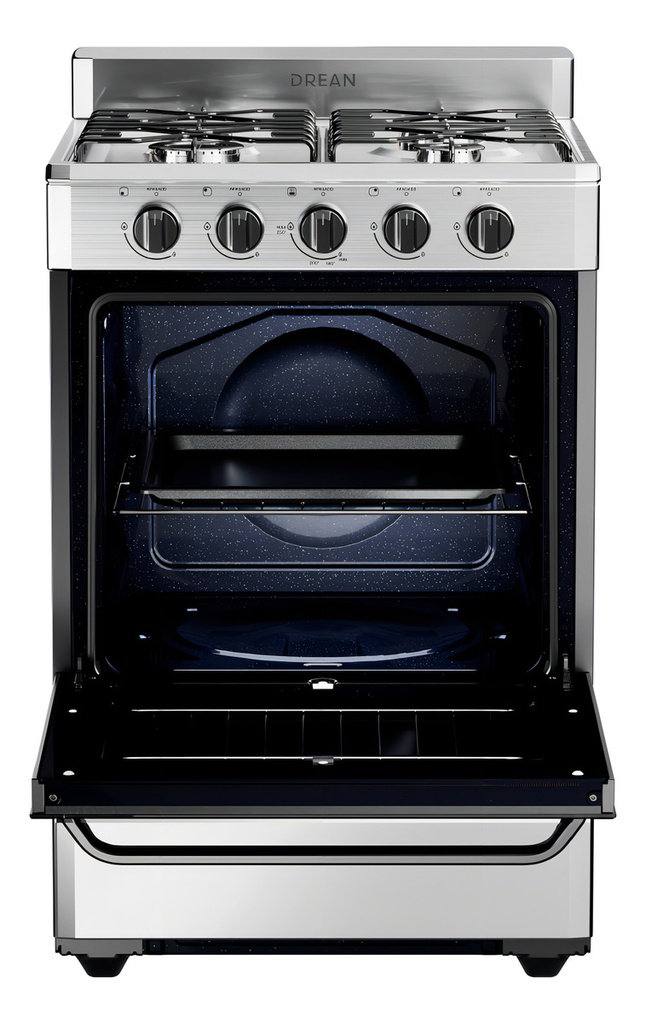 Cocina Multigas 56 Cm Inoxidable Drean Cd5602ai0 Gris Gris