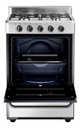 Cocina Multigas 56 Cm Inoxidable Drean Cd5602ai0 Gris Gris
