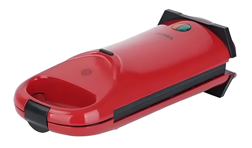 Atma Wa8110rp Waflera 2 Cavidades Antiadherente - Roja