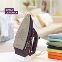 Plancha A Vapor Smart Pav2417 Violeta Oscuro 260ml Atma Violeta Oscuro