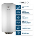 Termotanque Eléctrico Philco 94phte100b2 93l Conex Inferior Blanco