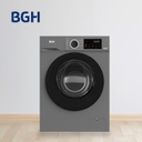 Lavarropas Inverter Bgh Bwfe06s24ar 6kg Frontal Silver Gris